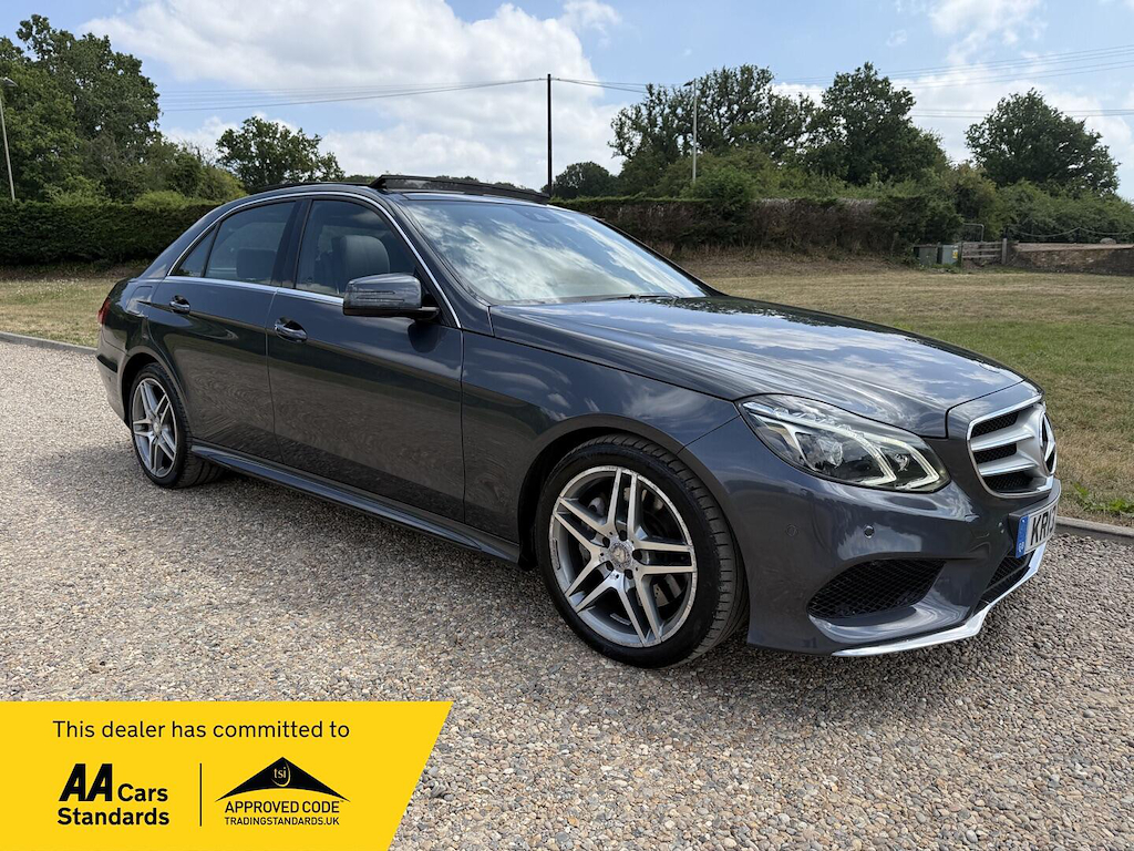 Mercedes-Benz E Class Silver #1