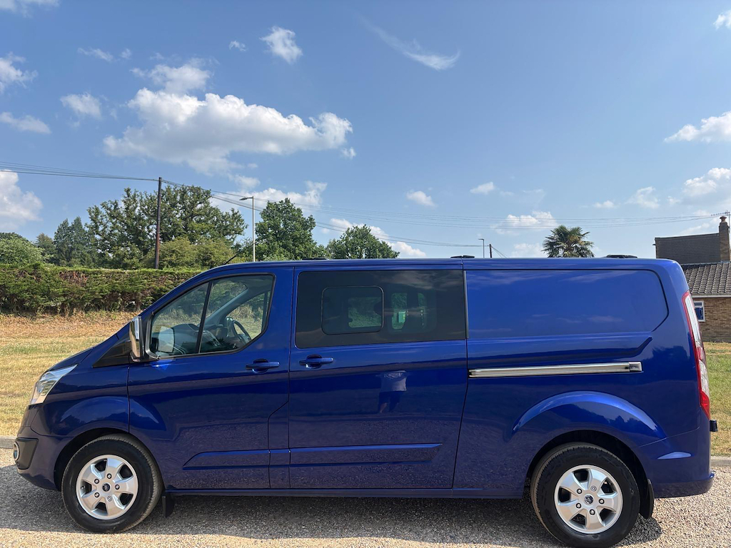 Ford Transit Custom Custom 2.2 Tdci 290 Crew Limited L2 H1 Blue #2