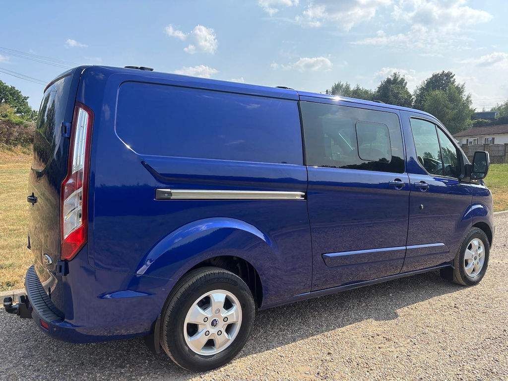 Ford Transit Custom Custom 2.2 Tdci 290 Crew Limited L2 H1 Blue #8