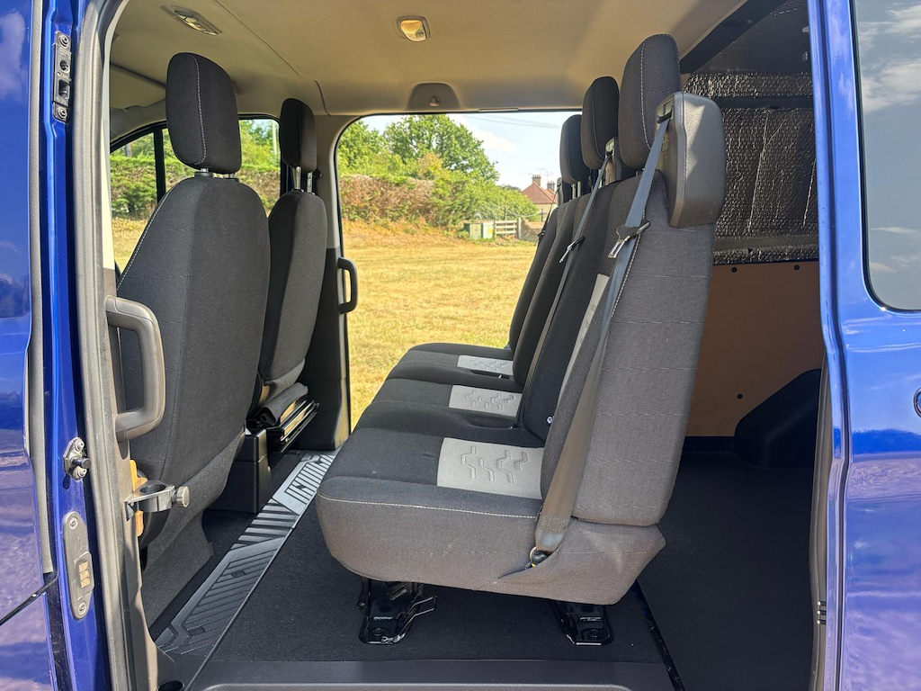 Ford Transit Custom Custom 2.2 Tdci 290 Crew Limited L2 H1 Blue #14