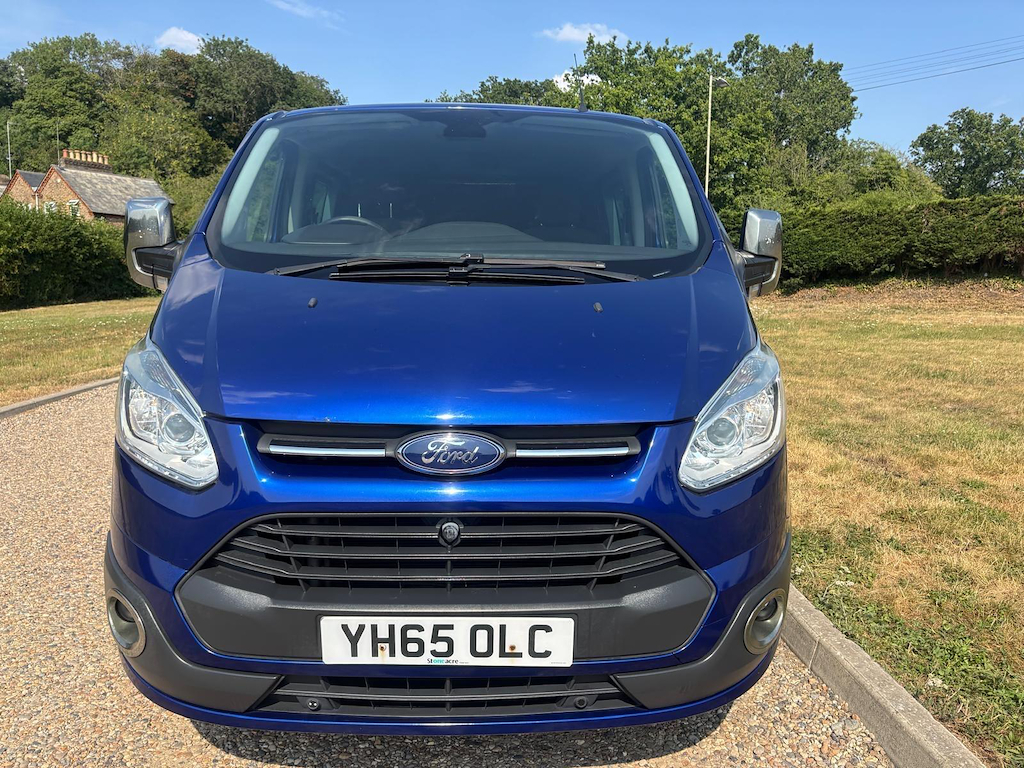 Ford Transit Custom Custom 2.2 Tdci 290 Crew Limited L2 H1 Blue #11