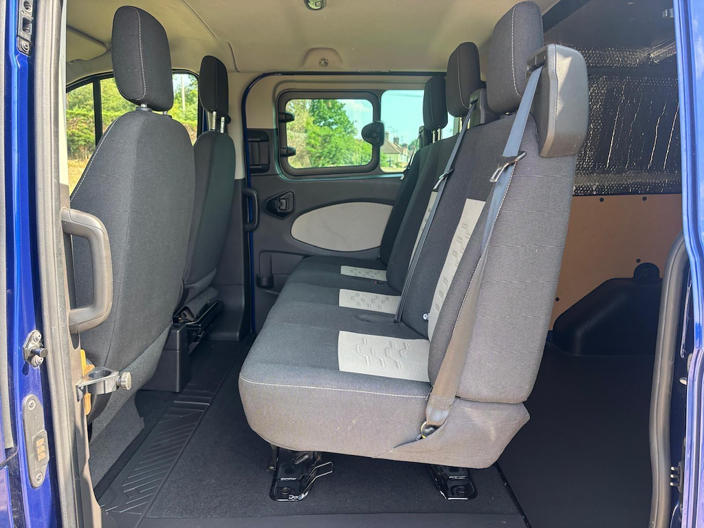Ford Transit Custom Custom 2.2 Tdci 290 Crew Limited L2 H1 Blue #15