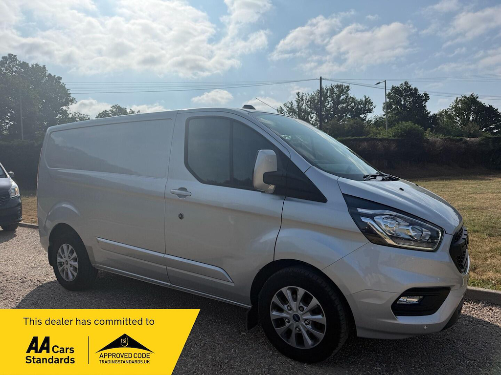 Ford Transit Custom 2.0 L 2.0 280 Ecoblue Limited L1 H1 Euro 6 Ss 5 Silver
