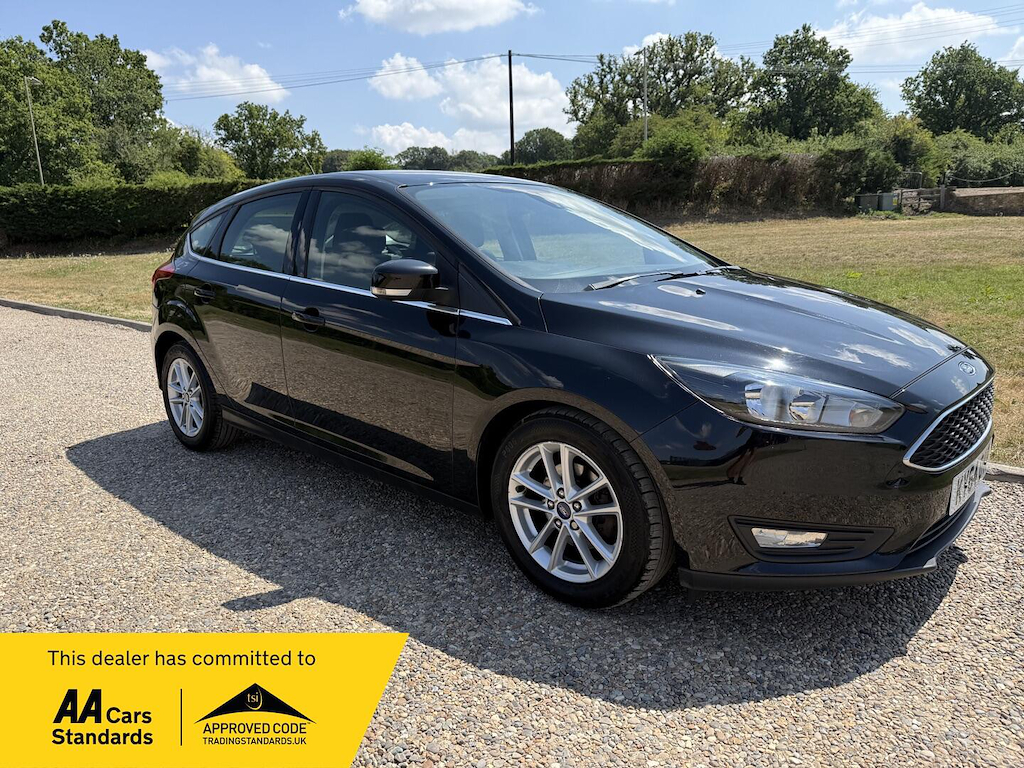 Ford Focus 1.0 L 1.0T Ecoboost Zetec Euro 6 Ss Black
