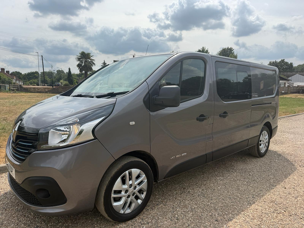 Renault Trafic 1.6 L 1.6 Dci Energy 29 Sport Crew Van Lwb Euro 5 Grey #3