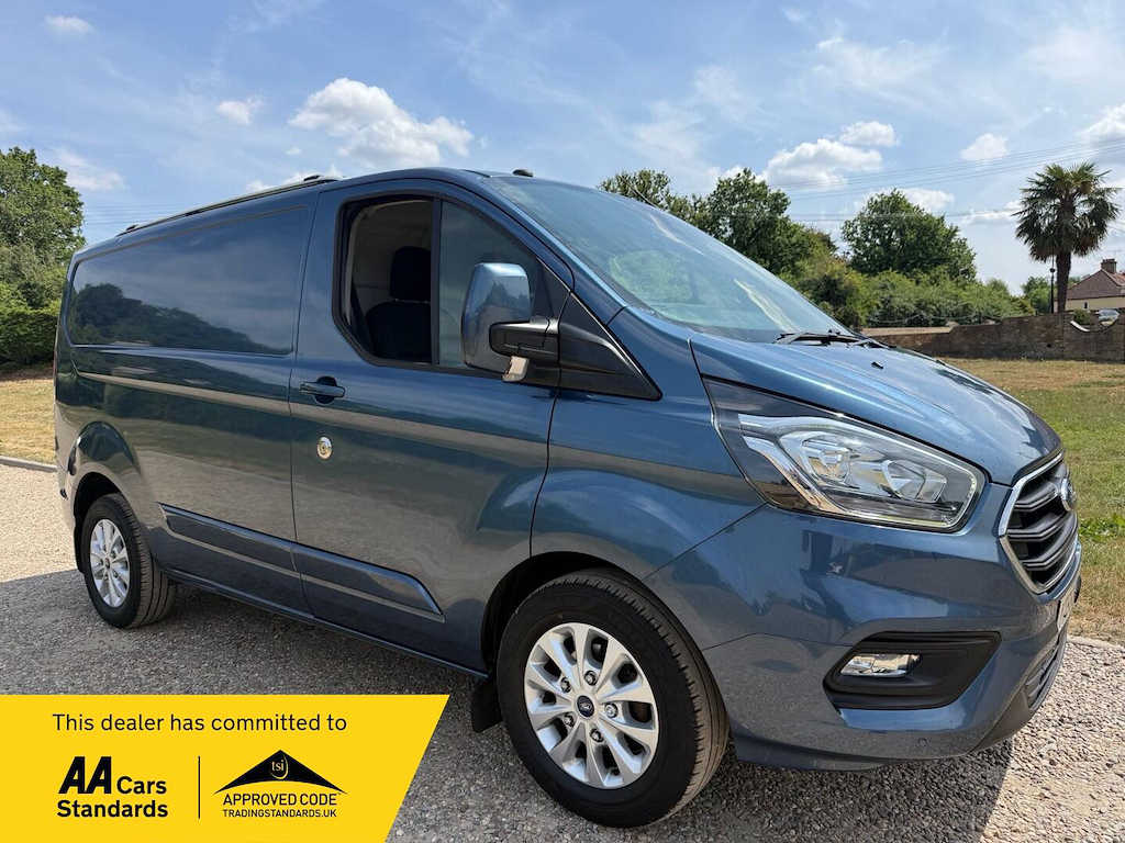 Ford Transit Custom 2.0 L 2.0 280 Ecoblue Limited L1 H1 Euro 6 Blue