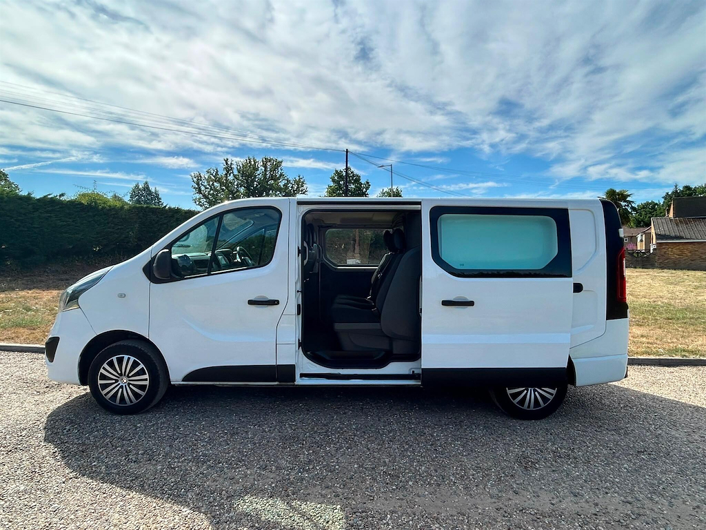 Vauxhall Vivaro 1.6 L 1.6 Cdti 2900 Sportive Crew Van L2 H1 Euro 6 White #6