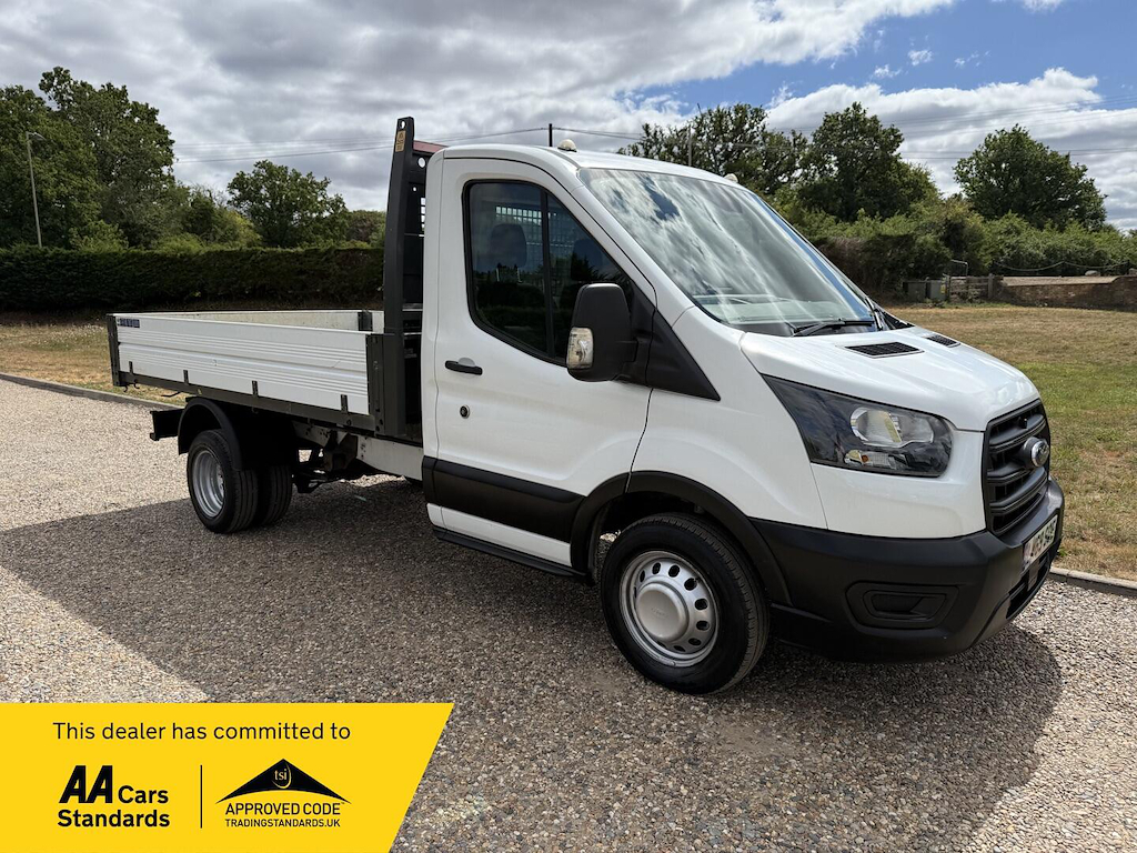 Ford Transit Custom 2.0 L 2.0 350 Ecoblue Leader Tipper Man White