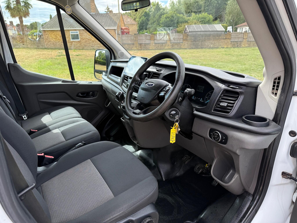 Ford Transit Custom 340 Ecoblue L1 Swb Euro 6 Van With Shelving And Ai White #12