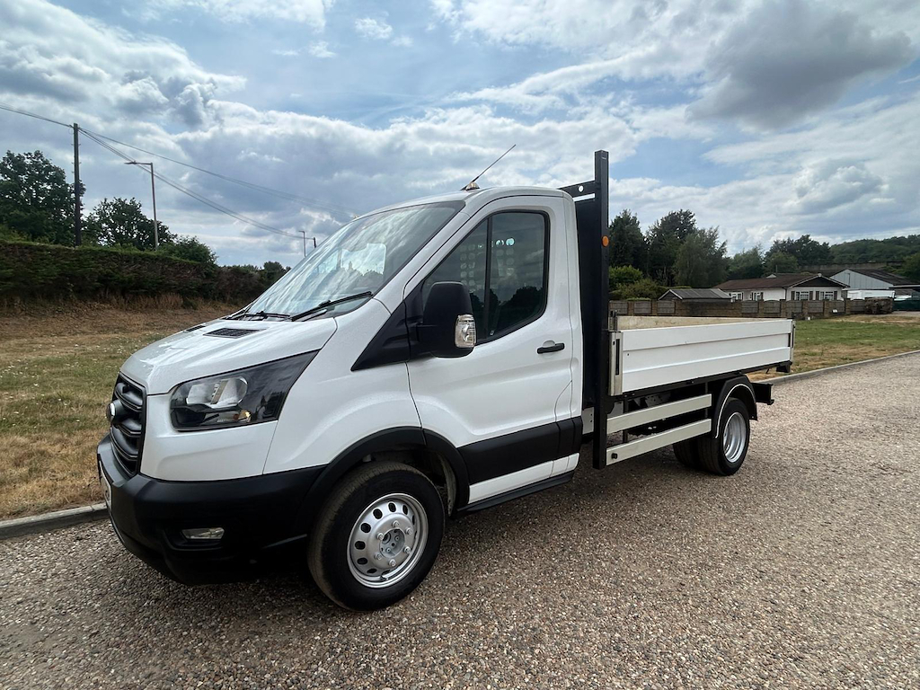 Ford Transit Custom 2.0 L 2.0 350 Ecoblue Leader Tipper Man White #3