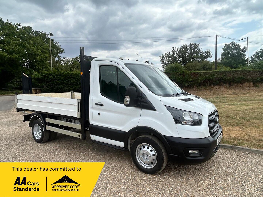 Ford Transit Custom 2.0 L 2.0 350 Ecoblue Leader Tipper Man White