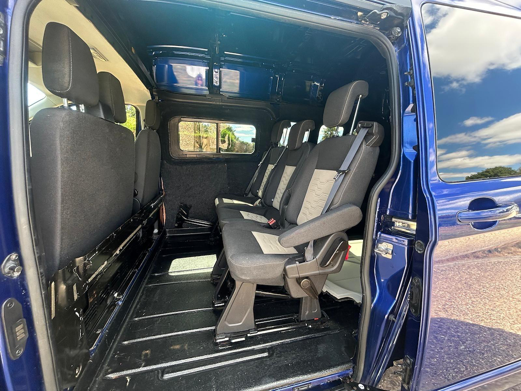 Ford Transit Custom 290 2.2 Tdci 125 Bhp Swb Limited Crewcab 6 Seater Grey #12