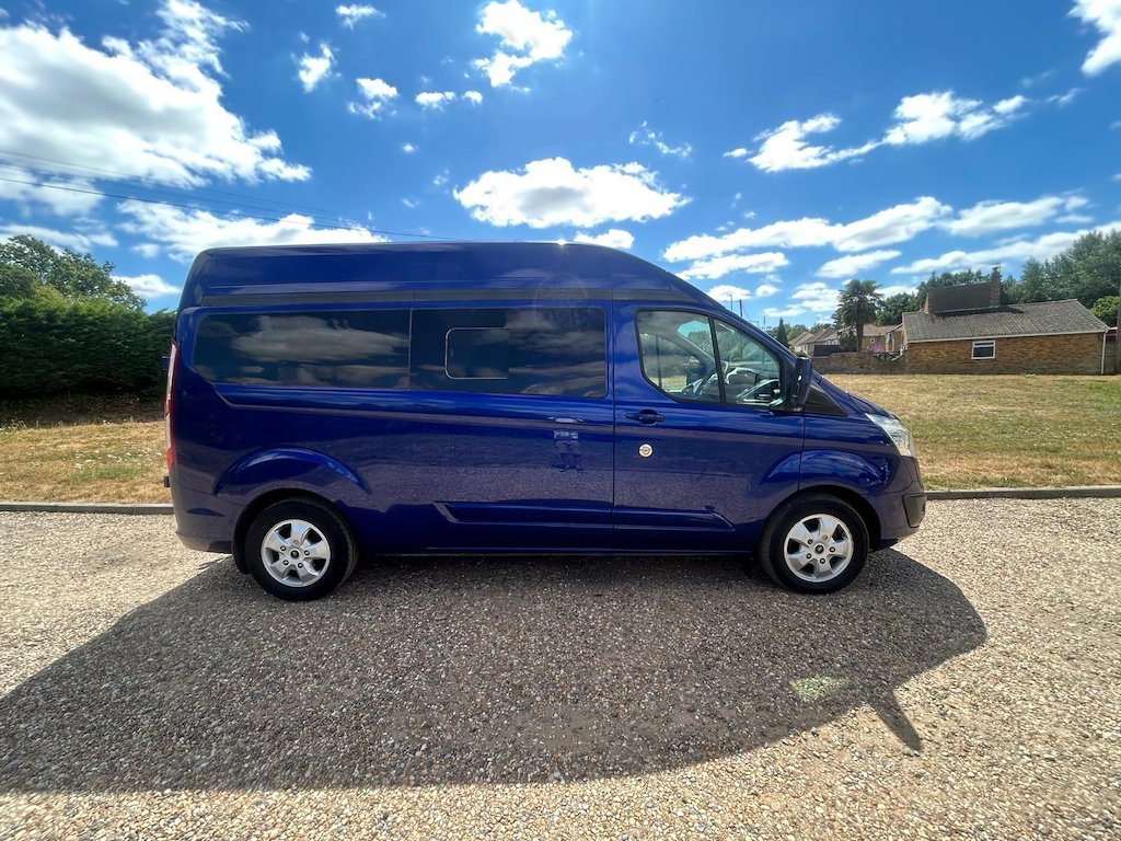 Ford Transit Custom 290 2.2 Tdci 125 Bhp Swb Limited Crewcab 6 Seater Grey #25
