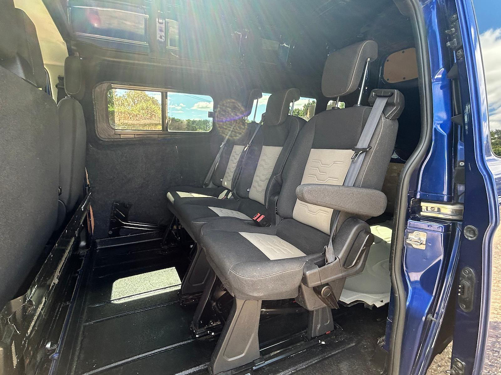 Ford Transit Custom 290 2.2 Tdci 125 Bhp Swb Limited Crewcab 6 Seater Grey #8