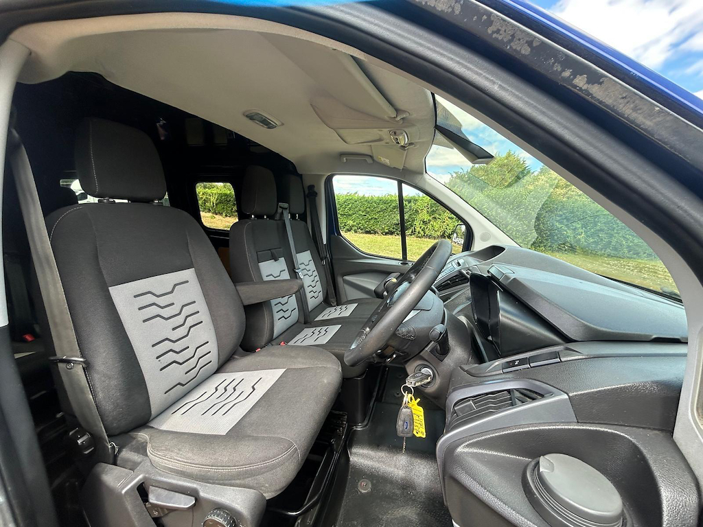 Ford Transit Custom 290 2.2 Tdci 125 Bhp Swb Limited Crewcab 6 Seater Grey #14