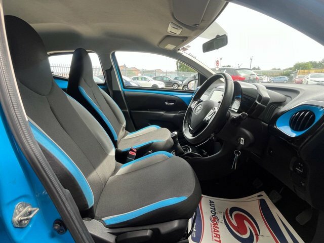 Toyota Aygo 1.0 Vvt-i X-cite Hatchback Euro MC65VZG Blue #5