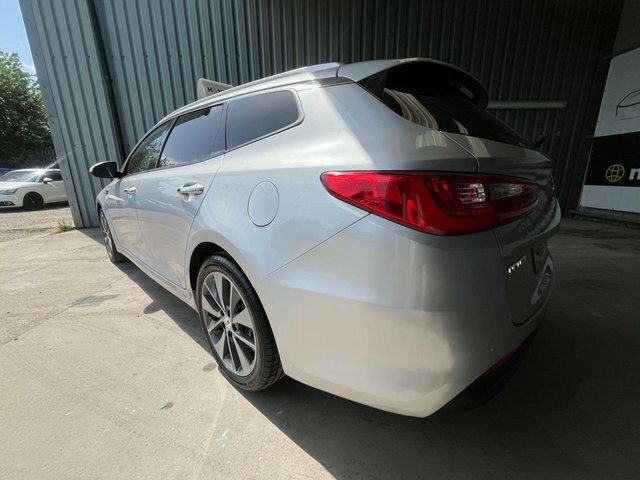 Kia Optima 1.7 Crdi 3 Sportswagon Dct Euro 6 S S Silver #6
