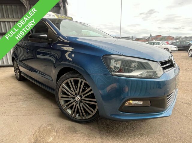 Volkswagen Polo 1.4 Tsi Bluemotion Tech Act Bluegt Hatchback P WM63LUL Blue #2