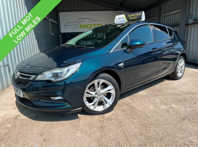 Vauxhall Astra 1.0I Turbo Ecotec Sri Nav Hatchback Man Green