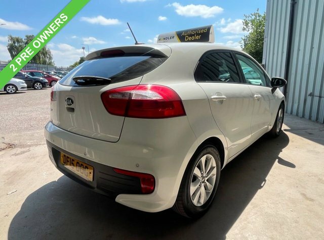 Kia RIO 1.25 Sr7 Hatchback Euro 6 84 Bh White #2
