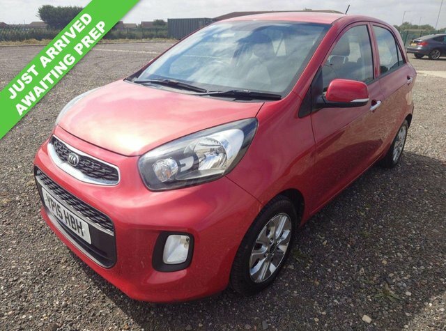 Kia Picanto 1.25 2 Hatchback Euro 5 84 Bhp Red