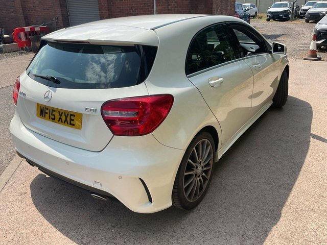 Mercedes-Benz A Class Hatchback White #3