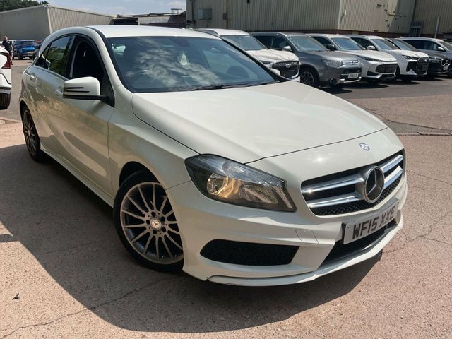 Mercedes-Benz A Class Hatchback White #2