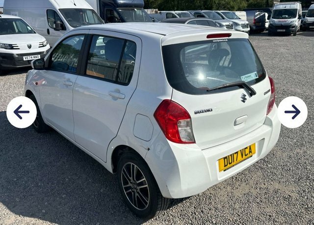 Suzuki Celerio 1.0 Sz4 Hatchback Ags Euro 6 68 P White #3