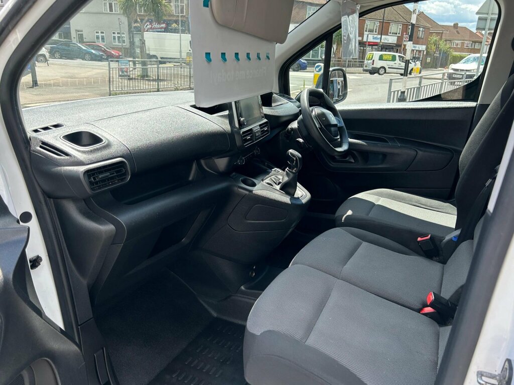Peugeot Partner 1.5 Bluehdi 1000 Professional Standard Panel Van S White #5
