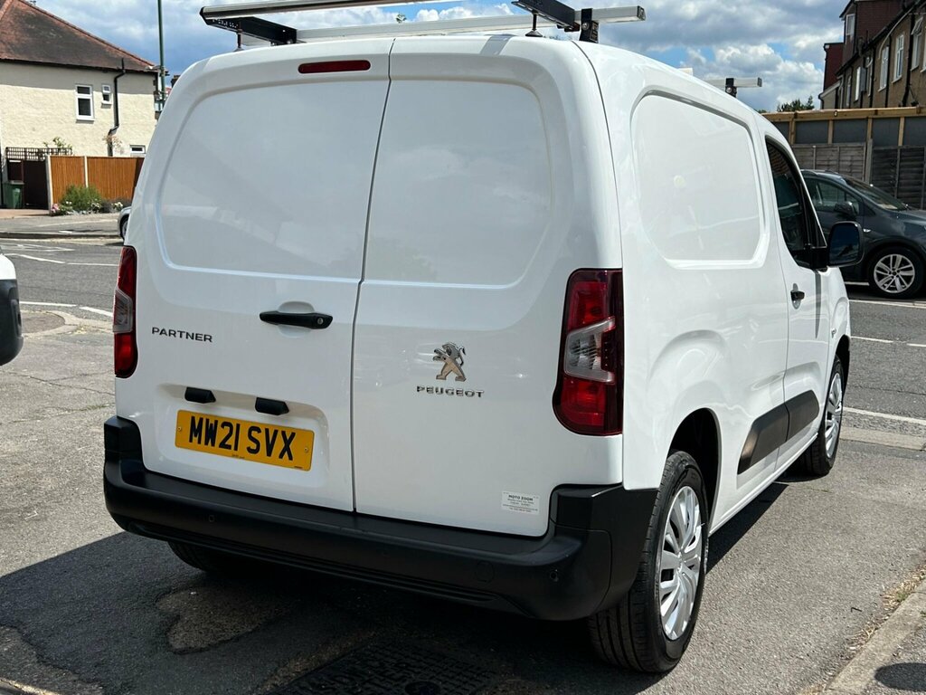 Peugeot Partner 1.5 Bluehdi 1000 Professional Standard Panel Van S White #2