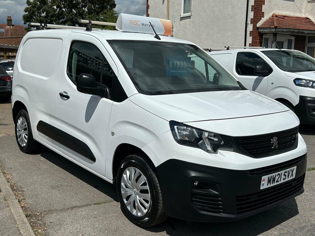 Peugeot Partner 1.5 Bluehdi 1000 Professional Standard Panel Van S White