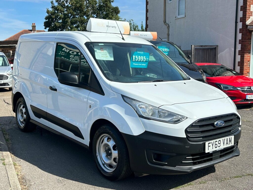 Ford Transit Connect 1.5 200 Ecoblue Leader L1 Euro 6 Ss White