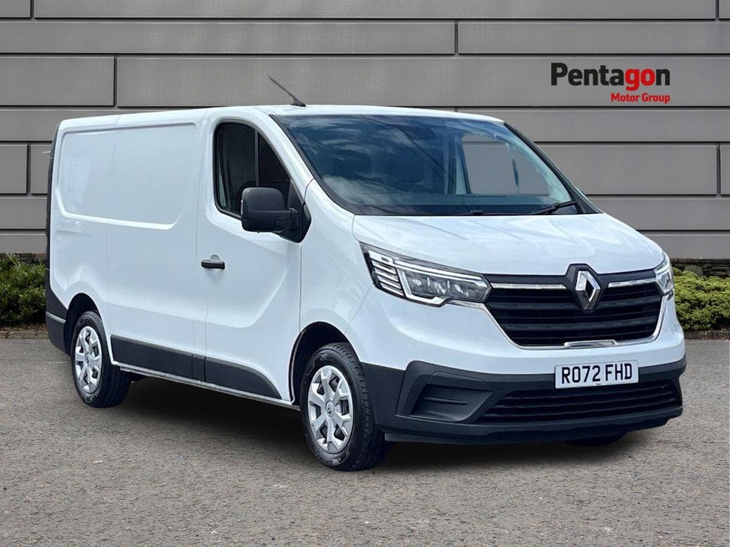 Renault Trafic 2.0 Dci Blue Sl28 Business Panel Van Ma White