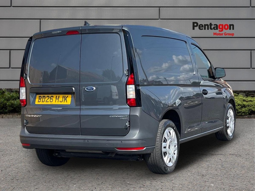 Ford Transit Connect 1.5 240 Ecoboost Trend Panel Van Plug I BD26HJK Grey #4