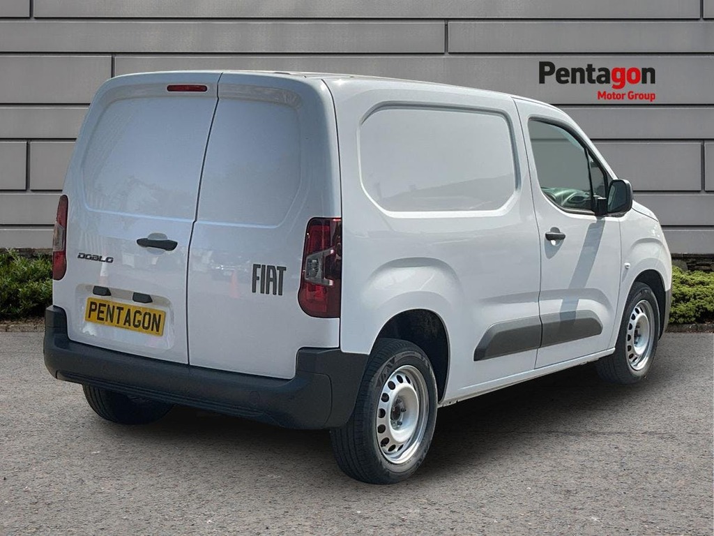 Fiat Doblo 1.5 Multijet3 1000Kg Primo Panel Van Ma SF26EPA White #4