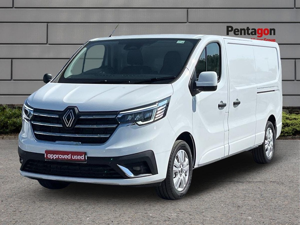 Renault Trafic 2.0 Dci Blue Ll30 Extra Panel Van Manua ME26BBF White #3