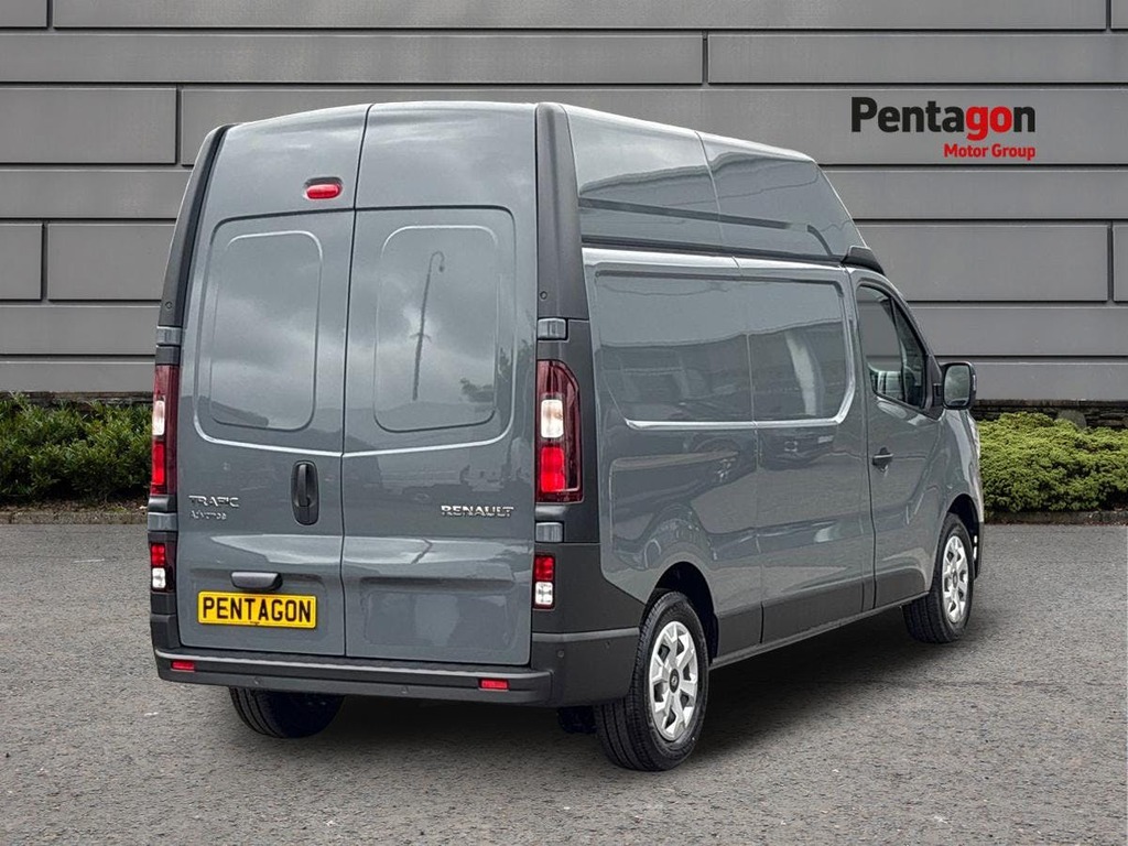 Renault Trafic 2.0 Dci Blue Lh30 Advance Panel Van Man ME26BMZ Grey #4