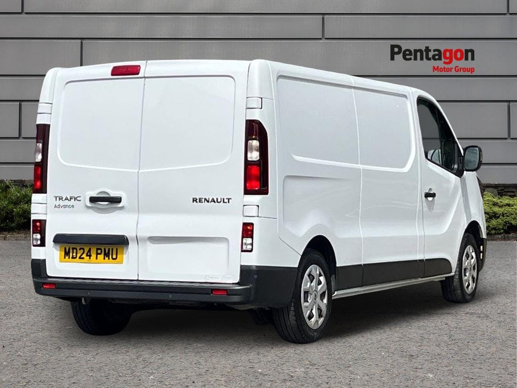 Renault Trafic 2.0 Dci Blue Ll30 Advance Panel Van Man MD24PMU White #4