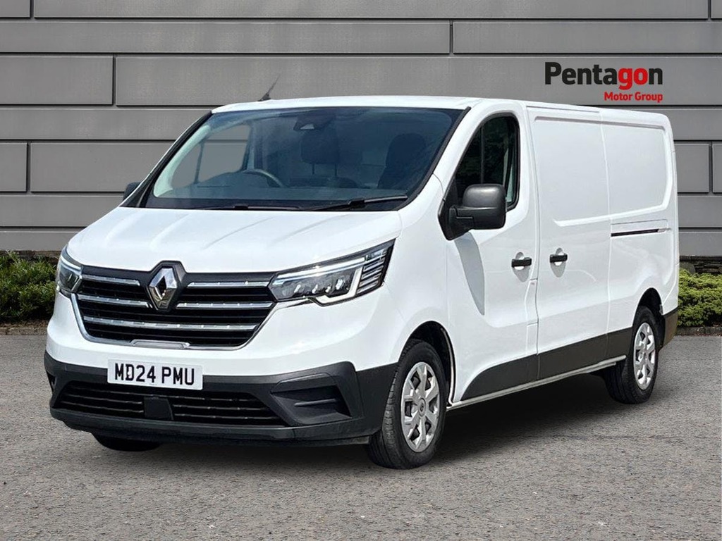 Renault Trafic 2.0 Dci Blue Ll30 Advance Panel Van Man MD24PMU White #3