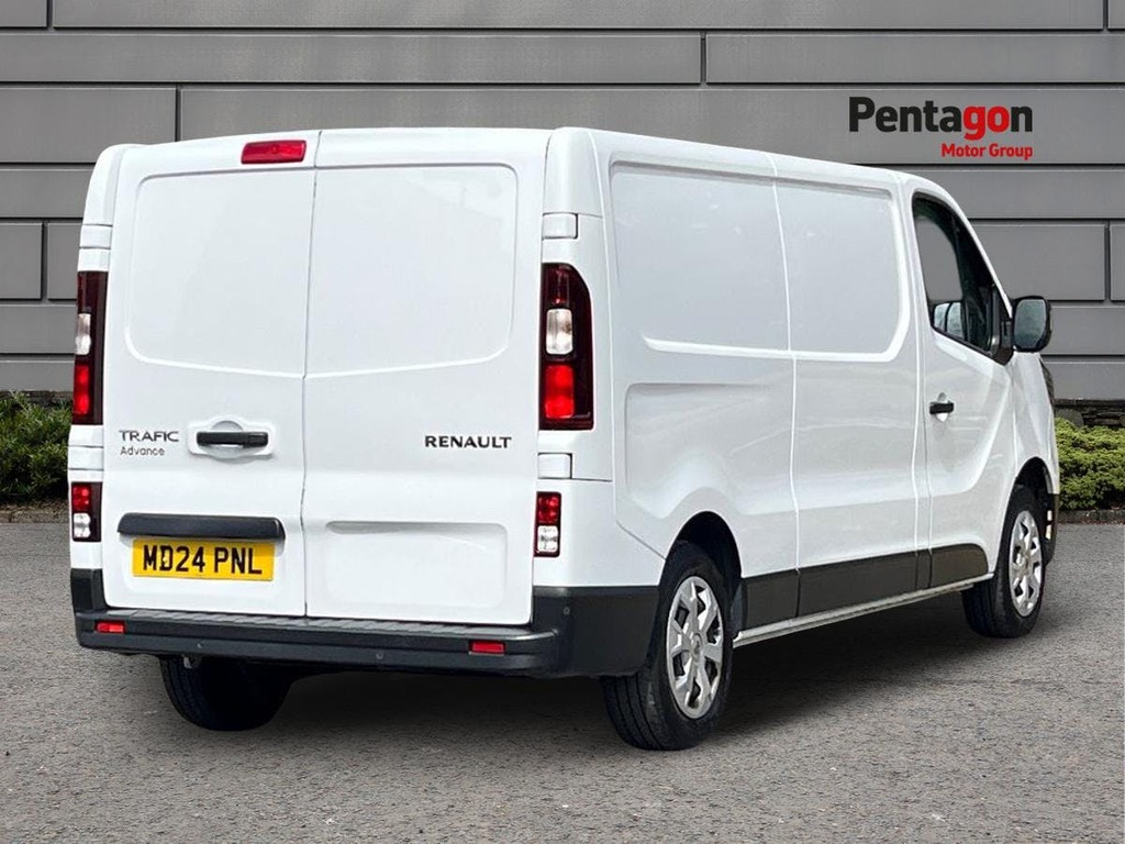 Renault Trafic 2.0 Dci Blue Ll30 Advance Panel Van Man MD24PNL White #4