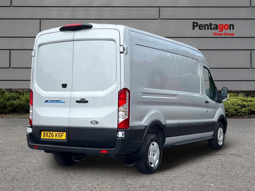 Ford Transit Custom 350 68Kwh Trend Panel Van Rwd L3 BX26KGF Silver #4
