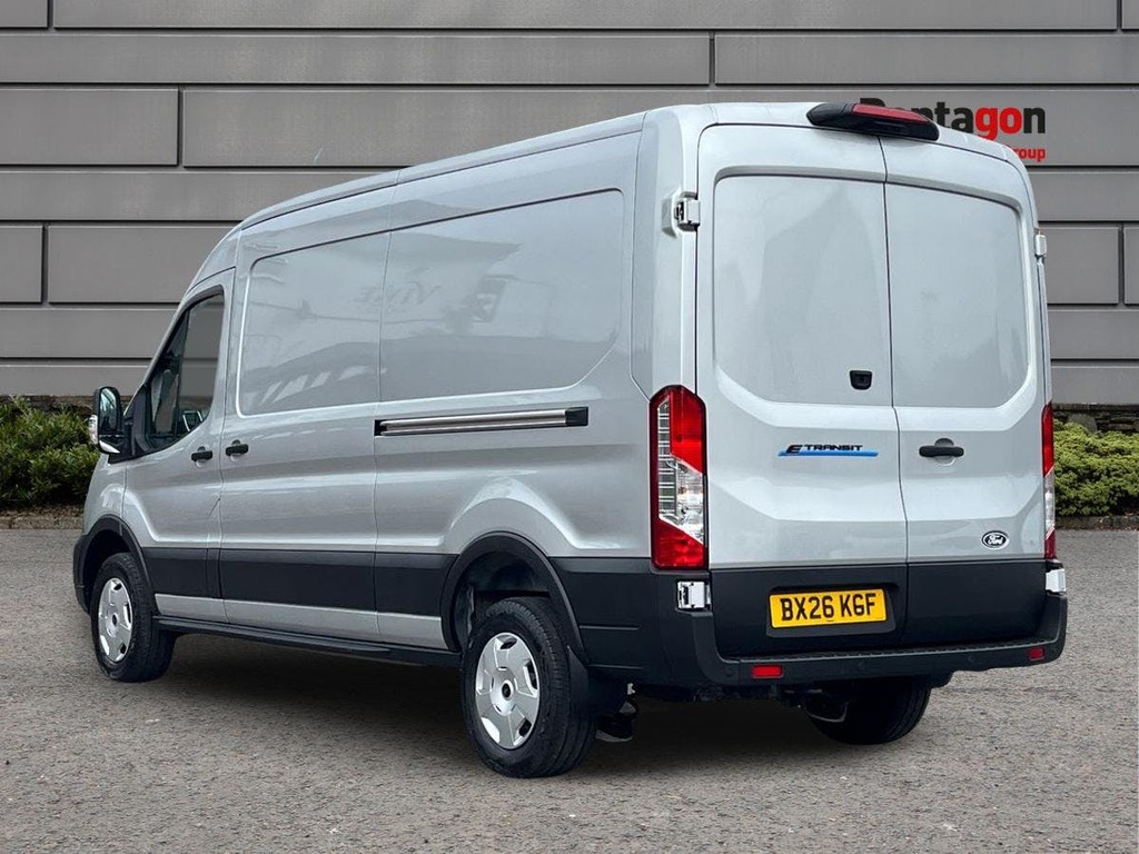 Ford Transit Custom 350 68Kwh Trend Panel Van Rwd L3 BX26KGF Silver #2