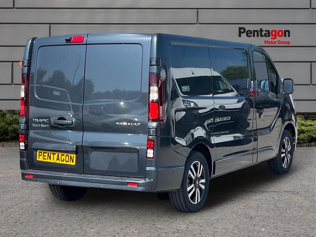 Renault Trafic 2.0 Dci Blue Sl30 Extra Sport Panel Van ME26AZT Grey #4