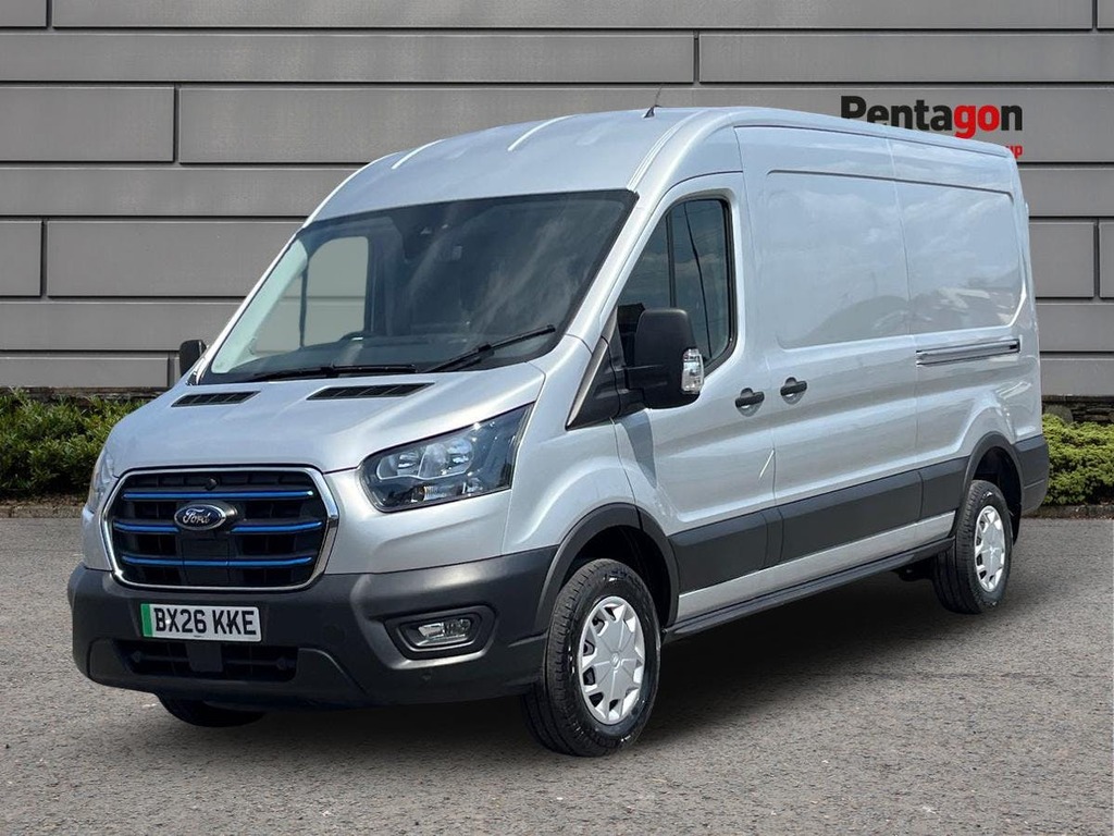 Ford Transit Custom 350 68Kwh Trend Panel Van Rwd L3 BX26KKE Silver #3