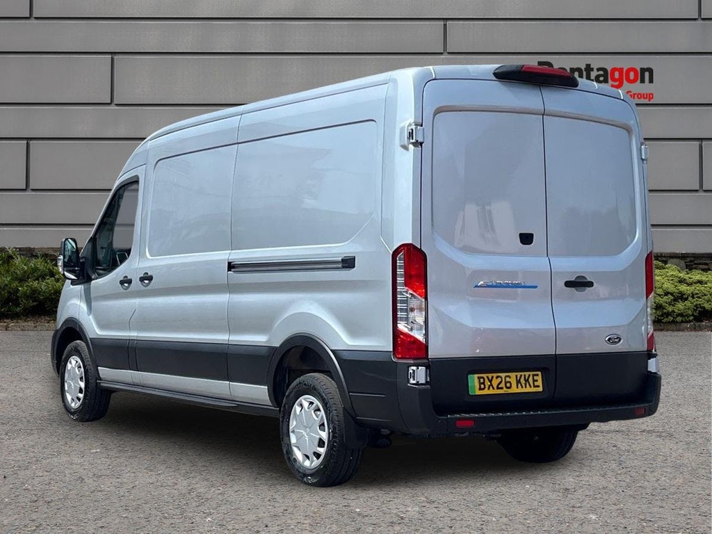 Ford Transit Custom 350 68Kwh Trend Panel Van Rwd L3 BX26KKE Silver #2