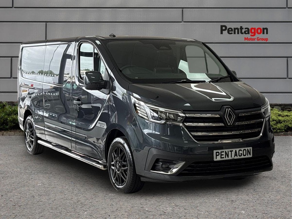 Renault Trafic 2.0 Dci Blue Ll30 Graphite Edition Panel Van D Grey
