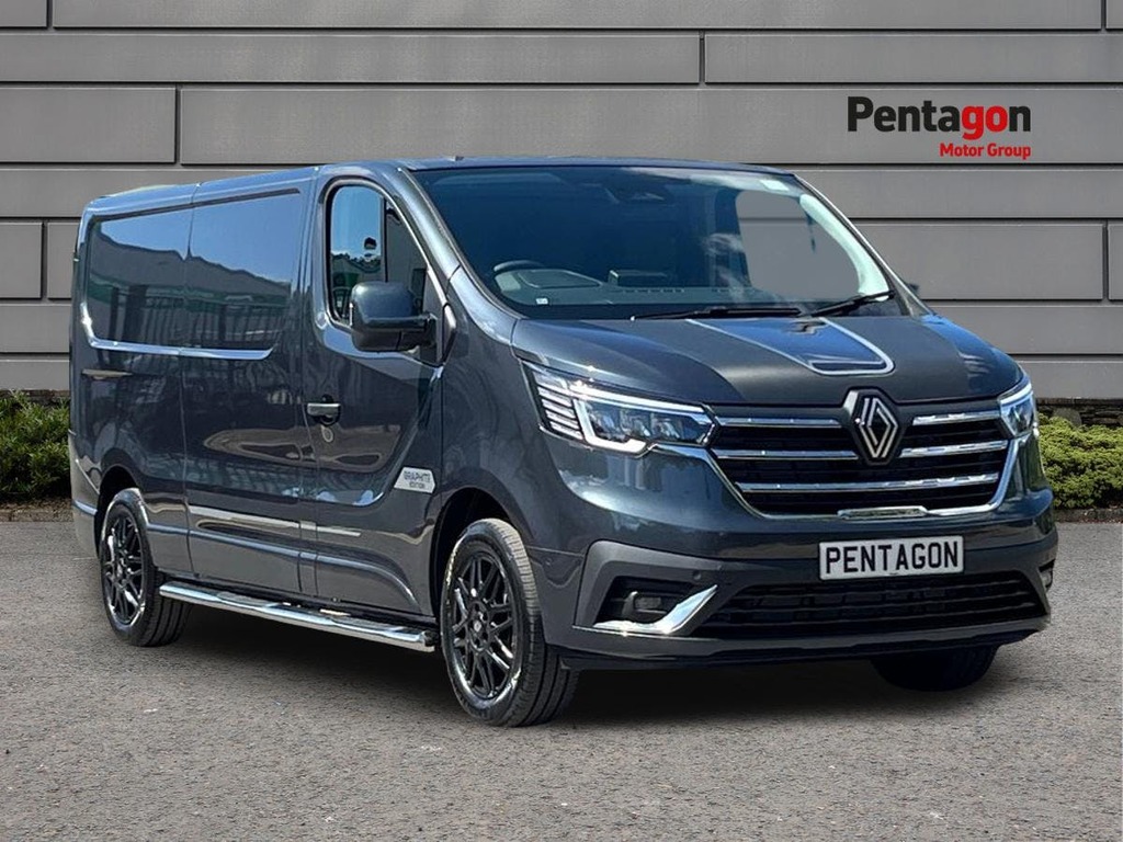 Renault Trafic 2.0 Dci Blue Ll30 Graphite Edition Panel Van D Grey