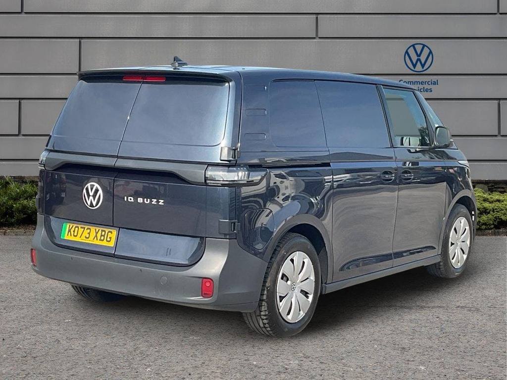 Volkswagen ID.Buzz Pro 77Kwh Commerce Plus Panel Van Aut Blue #4