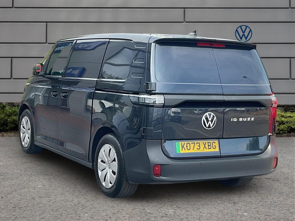 Volkswagen ID.Buzz Pro 77Kwh Commerce Plus Panel Van Aut Blue #2