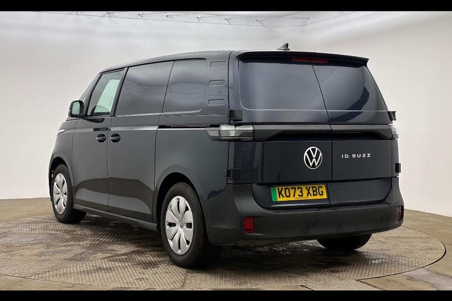 Volkswagen ID.Buzz Pro 77Kwh Commerce Plus Panel Van Aut Blue #2
